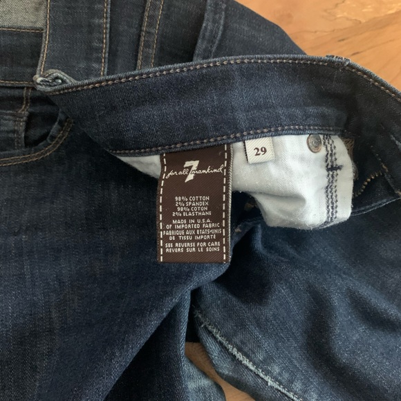 5-Pocket Straight Leg Jeans: 7 For All Mankind - Picture 6 of 14